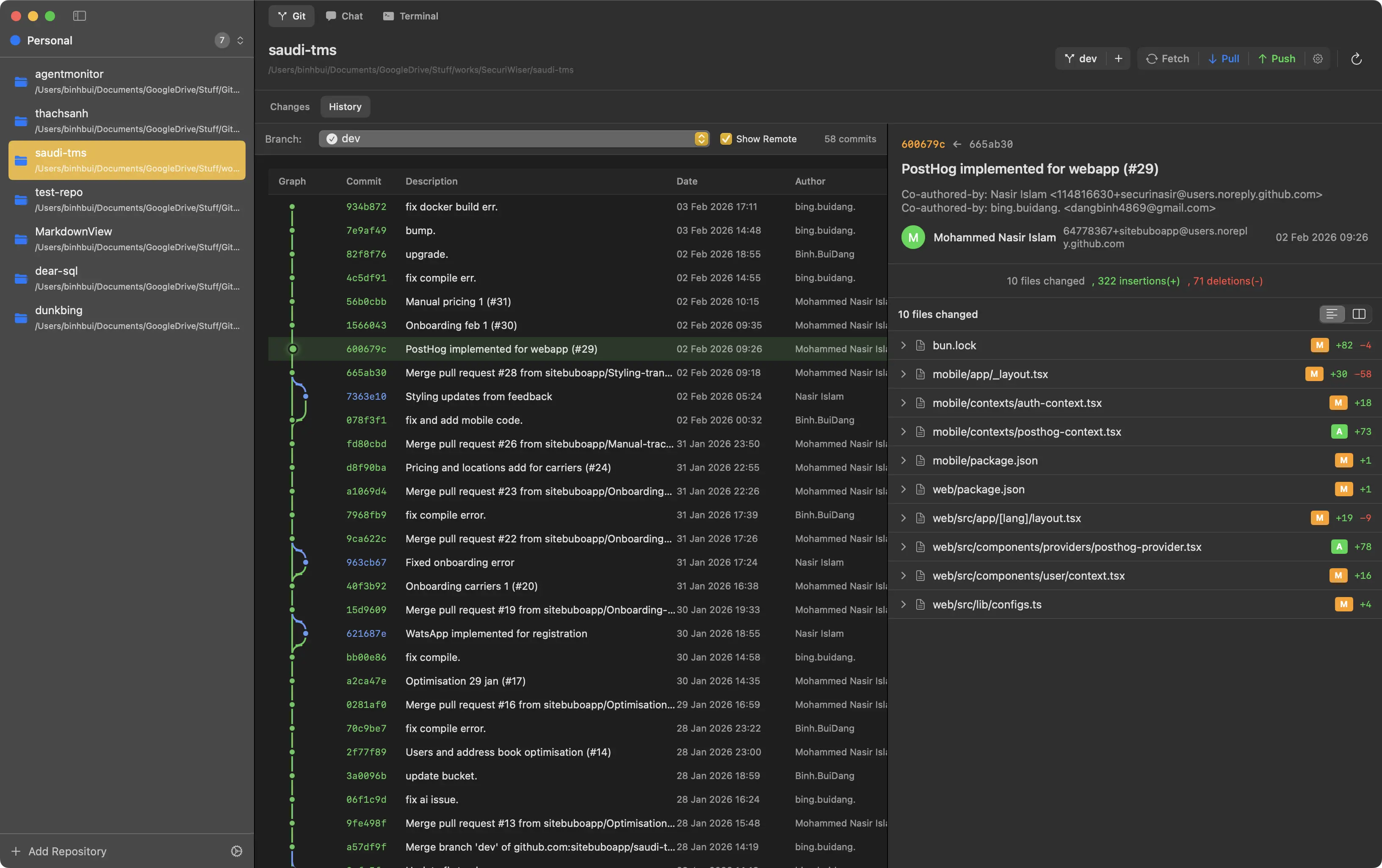 Oshin app screenshot
